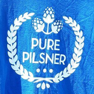 Steam Whistle Pilsner Beer Brewery t-shirt tee L